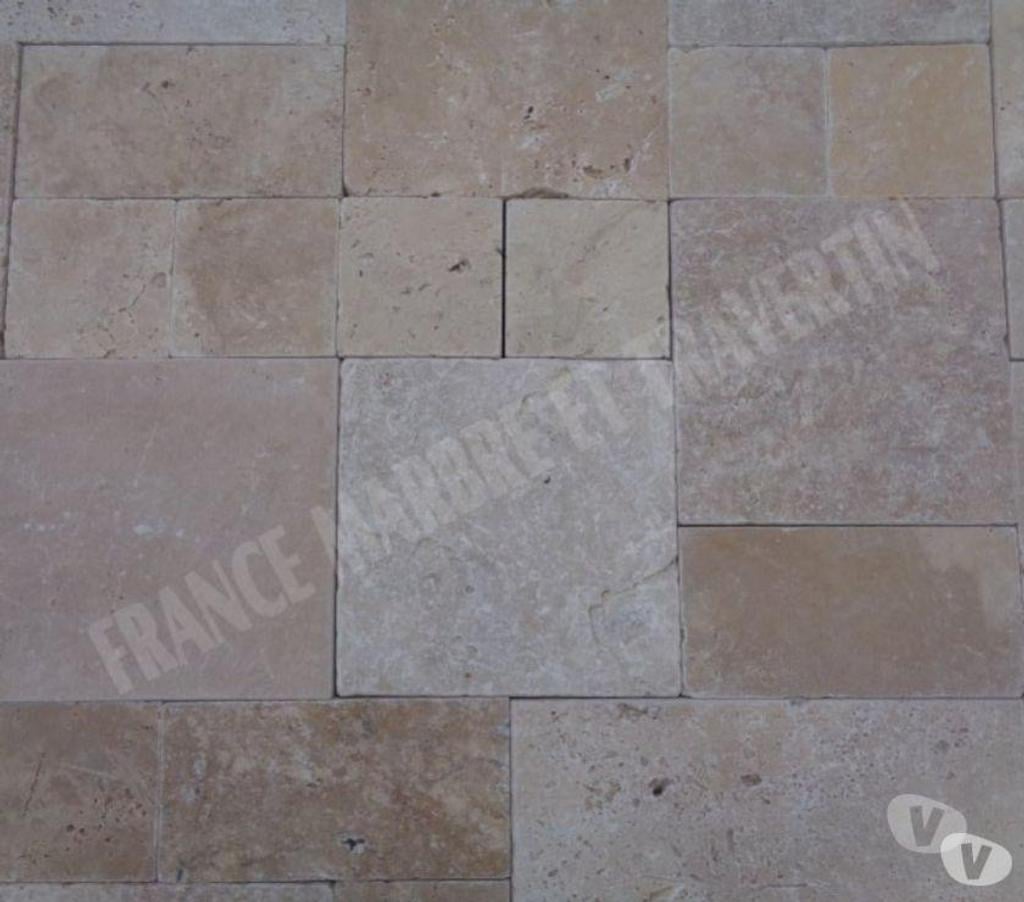  Var Forcalqueiret - 83136 - Photos Vivastreet Travertin Classique Beige Mini Opus Romain 12mm 1er Choix 