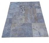  Travertin Silver Gris Opus Romain 30mm Rustique