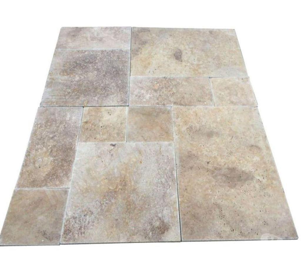  Var Forcalqueiret - 83136 - Photos Vivastreet Travertin Walnut Noisette Big Opus Romain 15mm 1er Choix 