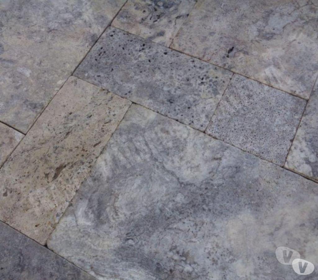  Var Forcalqueiret - 83136 - Photos Vivastreet Travertin Gris Silver Opus Romain 12mm Rustique 