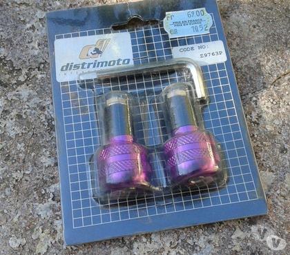 Pièces et services moto Pierrefeu du Var Var - Photos Vivastreet Deux embouts de guidon anodisée violet