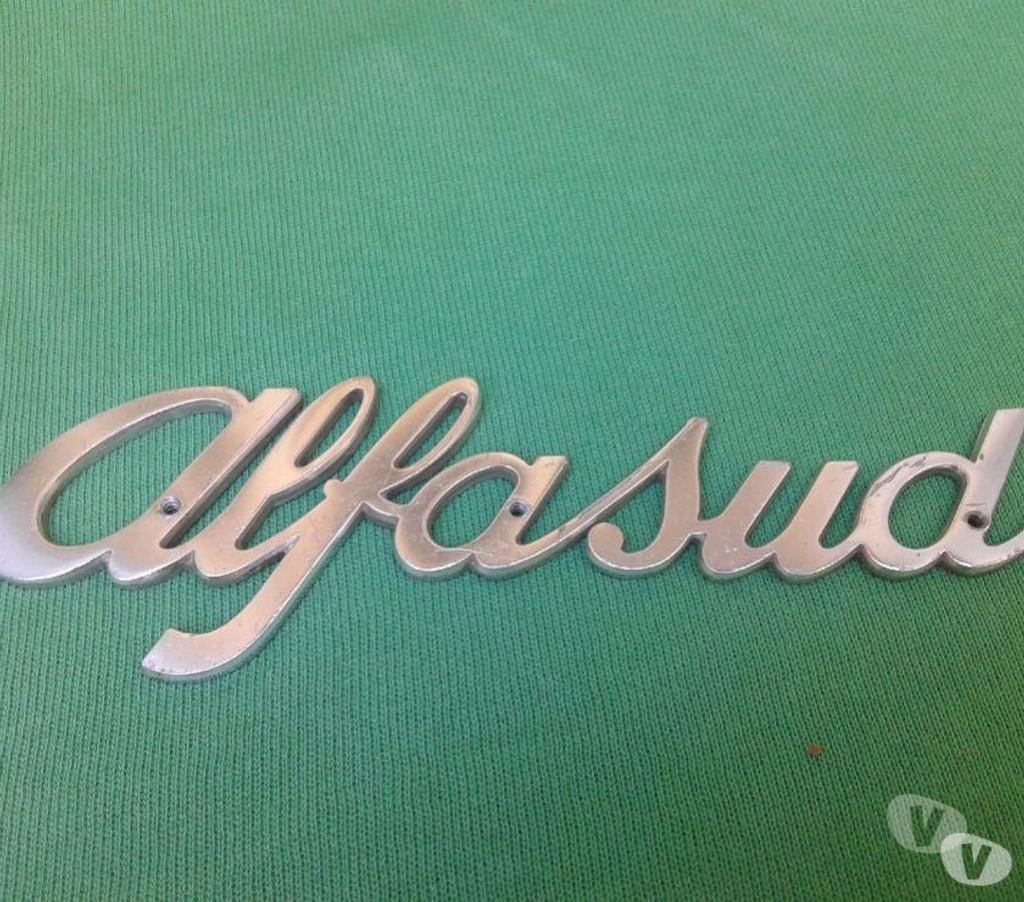 Pièces et services auto Var Pierrefeu du Var - 83390 - Photos Vivastreet Monogramme alfa roméo " ALFASUD "