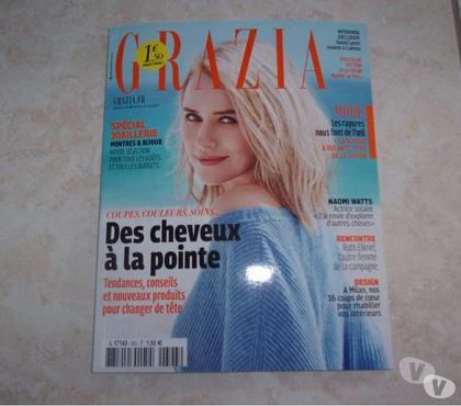 Livres Ardoix Ardèche - Photos Vivastreet Magazine Grazia N°393 - Semaine du 2804 au 40517