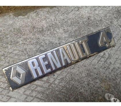 Pièces moto Pierrefeu du Var Var - Photos Vivastreet Badge logo monogramme R4 en inox , Renault 4