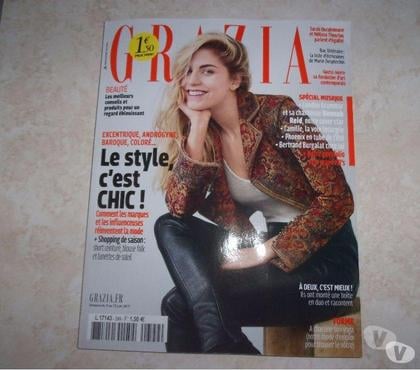 Livres Ardoix Ardèche - Photos Vivastreet Magazine Grazia N°399 - Semaine du 9 au 150617