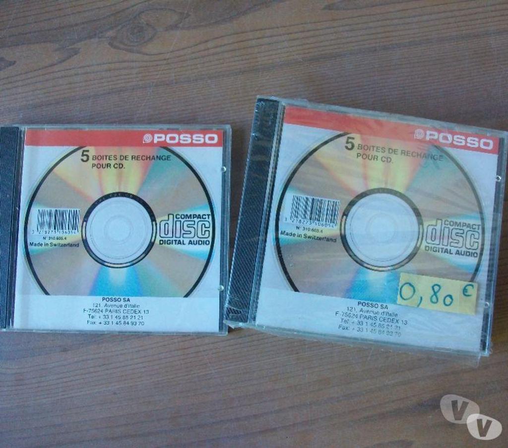 CDs Bas-Rhin Bouxwiller - 67330 - Photos Vivastreet Boitiers vides de rechange pour CD et DVD
