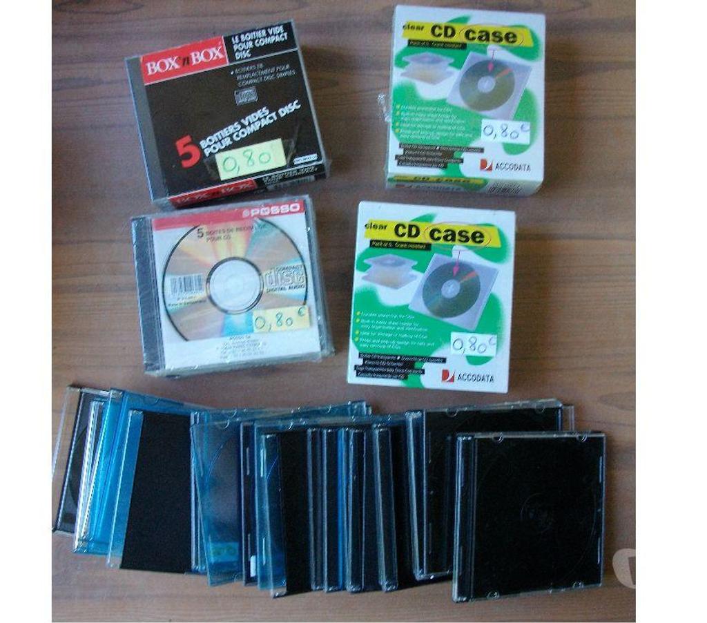CDs Bas-Rhin Bouxwiller - 67330 - Photos Vivastreet Boitiers vides de rechange pour CD et DVD