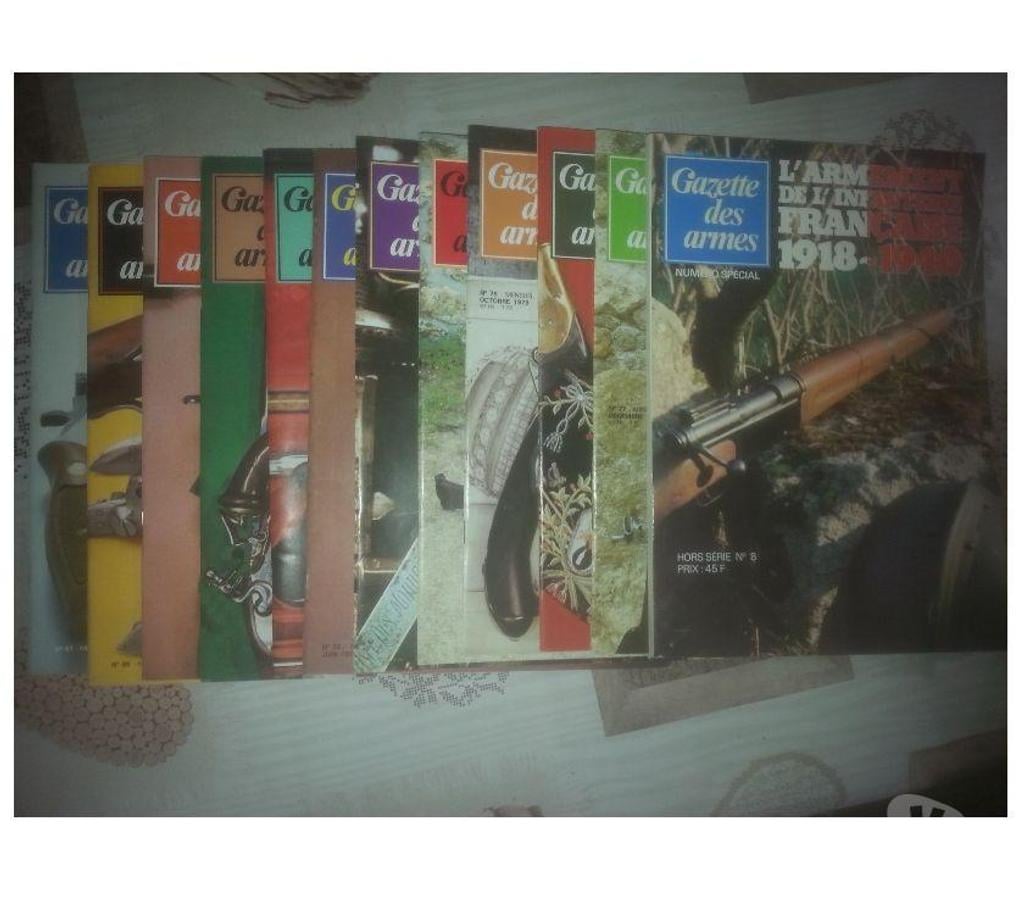 Livres occasion Seine-et-Marne Montceaux les Provins - 77151 - Photos Vivastreet la gazette des armes