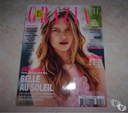 Livres Ardoix Ardèche - Photos Vivastreet Magazine Grazia N°405 - Semaine du 21 au 270717