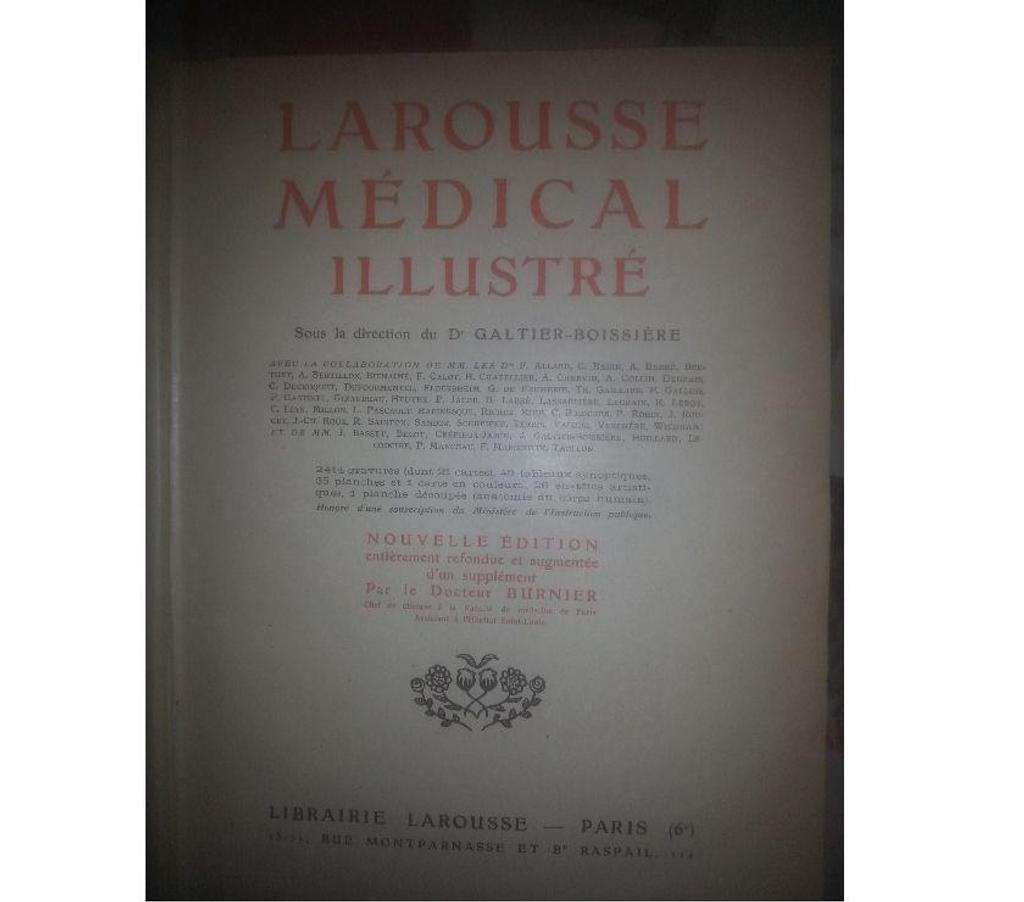 Livres occasion Seine-et-Marne Montceaux les Provins - 77151 - Photos Vivastreet Larousse medical illustre