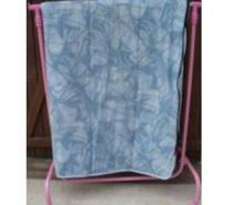Sac de couchage. Bleu Jean réversible. Bon état.