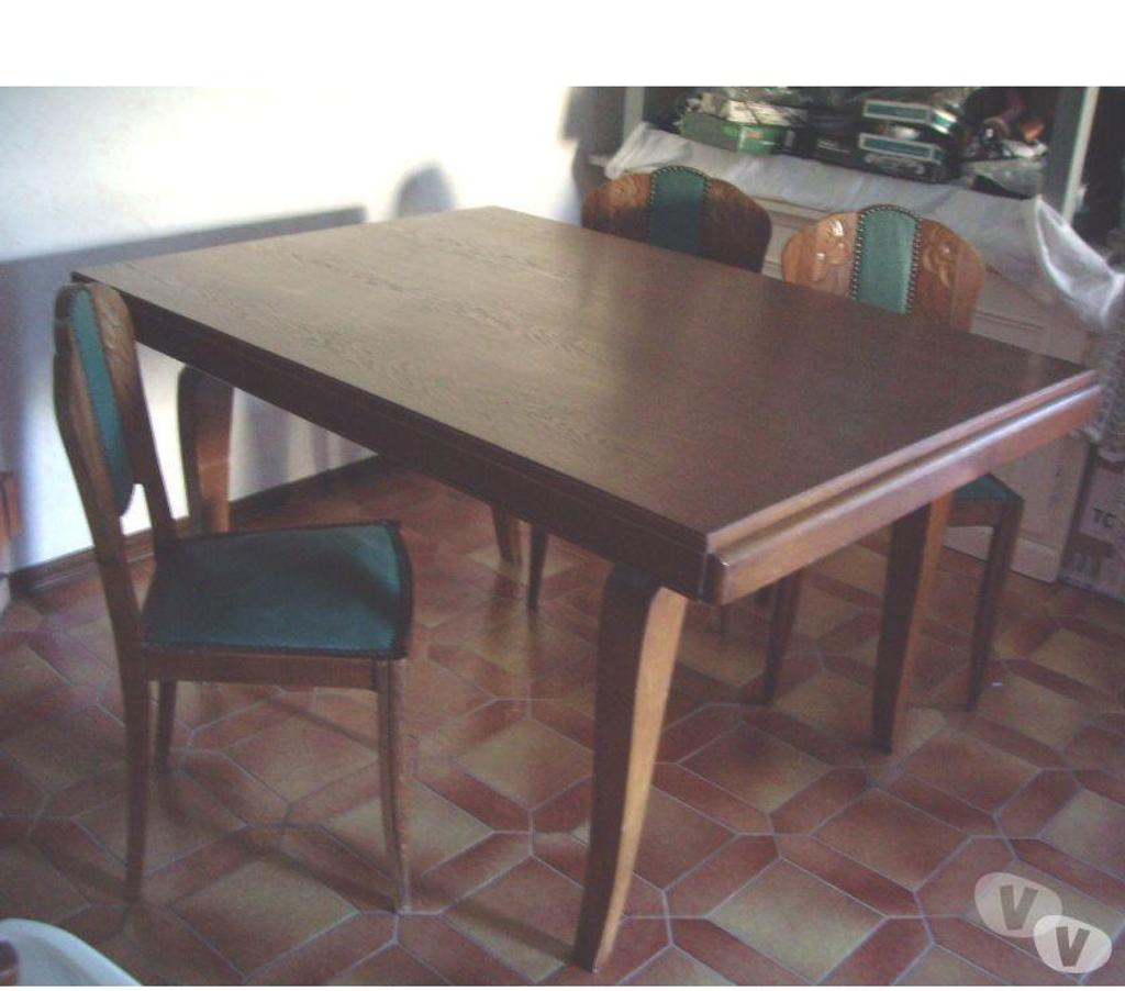 Ameublement & art de la table Bas-Rhin Bouxwiller - 67330 - Photos Vivastreet Table de Salle à manger + 6 chaises bois "Vintage"