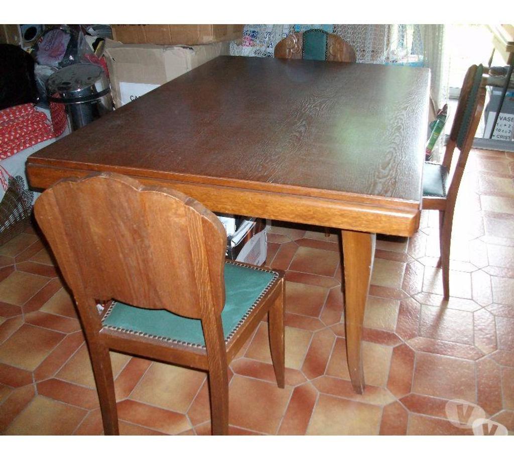 Ameublement & art de la table Bas-Rhin Bouxwiller - 67330 - Photos Vivastreet Table de Salle à manger + 6 chaises bois "Vintage"