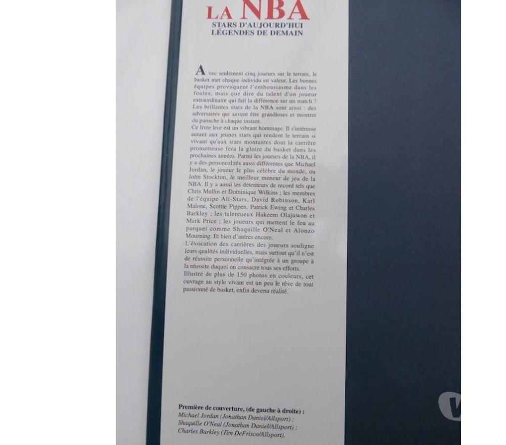 Livres occasion Essonne Bievres - 91570 - Photos Vivastreet Collection livre Basket NBA