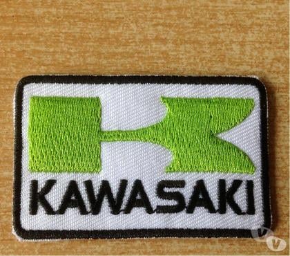 Pièces et services moto Carnon Hérault - Photos Vivastreet Écusson moto kawasaki Thermocollant 6x4 cm