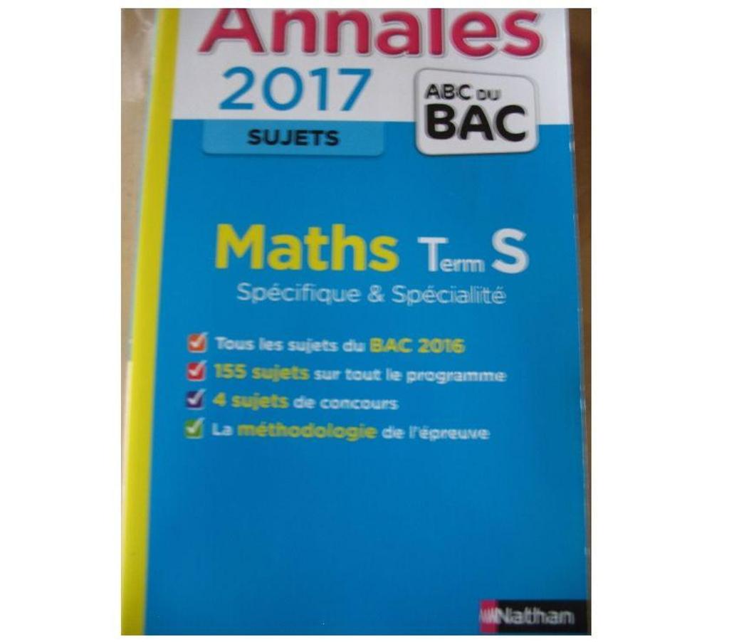 Livres occasion Alpes-Maritimes Antibes - 06600 - Photos Vivastreet annabac 2017 math TS