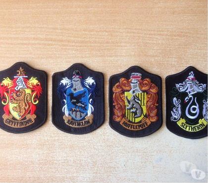 Collections Carnon Hérault - Photos Vivastreet Lot 4 écusson patch harry potter 10x6 cm thermocollant
