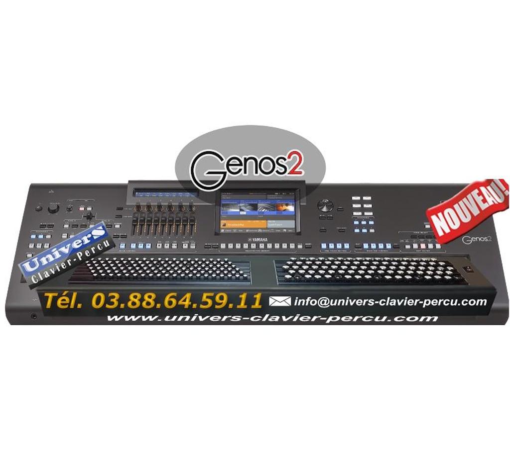 Instruments de musique Bas-Rhin Mommenheim - 67670 - Photos Vivastreet YAMAHA GENOS 2 - clavier accordéon bouton