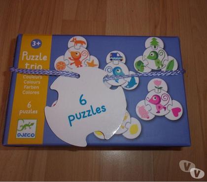 Jeux - Jouets Ardoix Ardèche - Photos Vivastreet Puzzle Trio 6 puzzles de Djeco (Neuf)