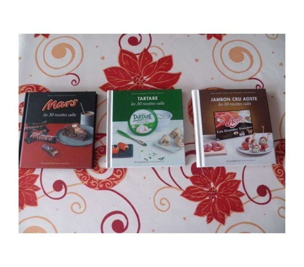 Livres occasion Moselle Maizières-lès-Metz - 57280 - Photos Vivastreet livreS recette cuisine marques Coca Milka Kiri chocolat Mars