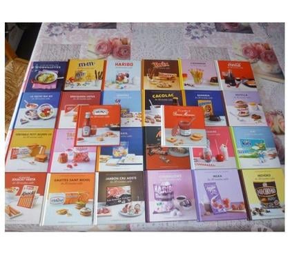Livres Maizières-lès-Metz Moselle - Photos Vivastreet livreS recette cuisine marques Coca Milka Kiri chocolat Mars