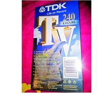CASSETTE VHS NEUVE TDK 240