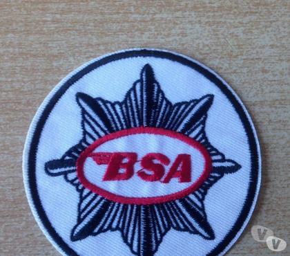 Pièces moto Carnon Hérault - Photos Vivastreet ecusson moto brodé logo bsa diam. 8cm