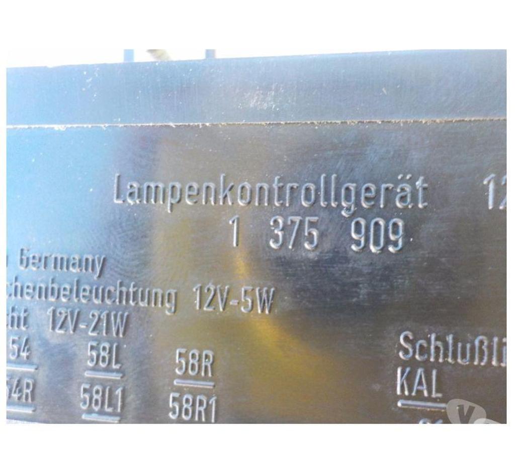 Pièces et services auto Pyrénées-Orientales Perpignan - Photos Vivastreet relais controle ampoules arr.bmw e30avec check control