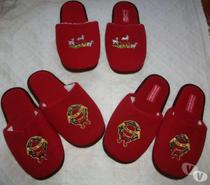 Pantoufles fourrées décor Noël pt 41-neuves