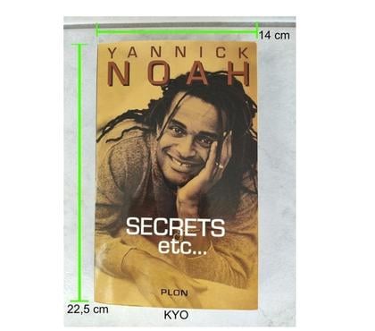 Livres occasion Foncine le Haut Jura - Photos Vivastreet Yannick NOAH - Livre Secrets, etc - Etat Neuf