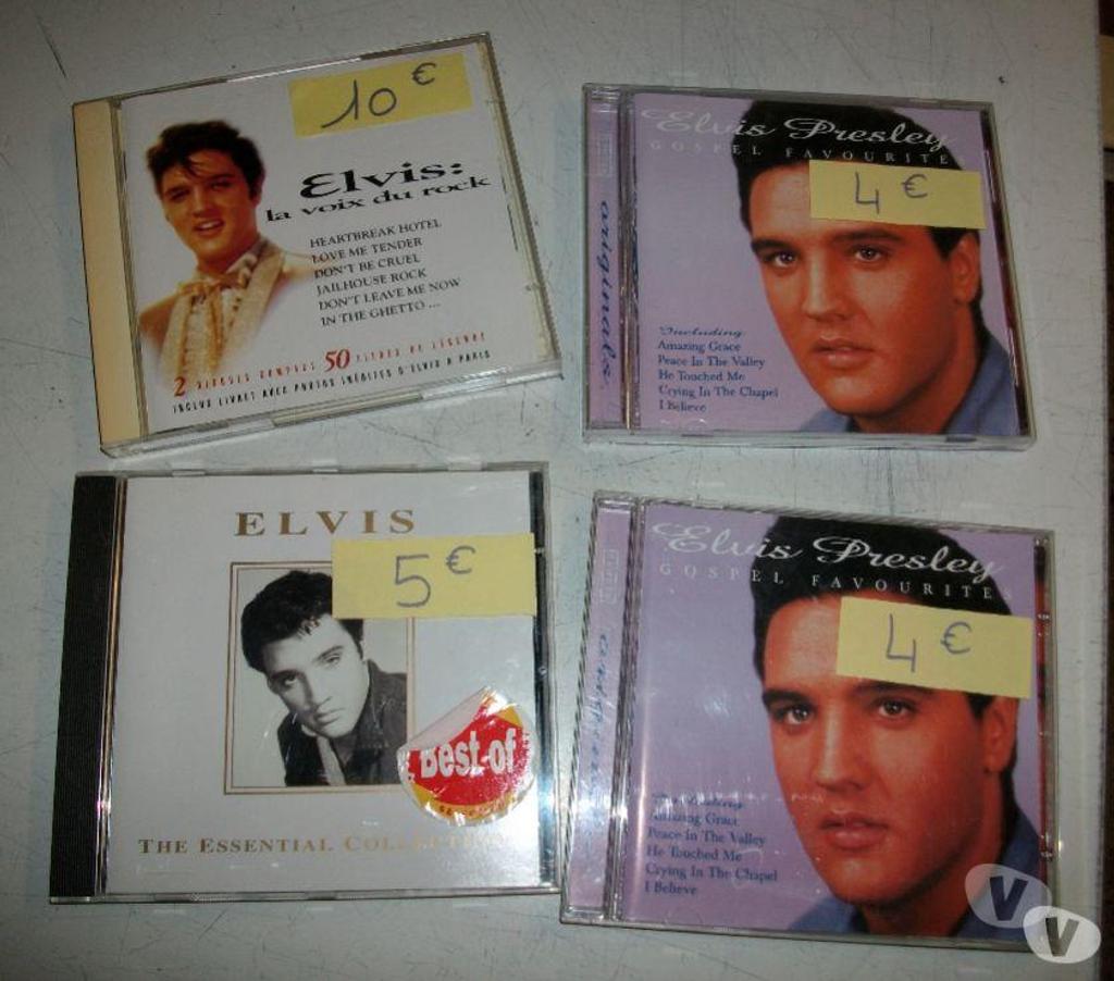 CDs Bas-Rhin Bouxwiller - 67330 - Photos Vivastreet CD et coffret 4 CD d'Elvis PRESLEY