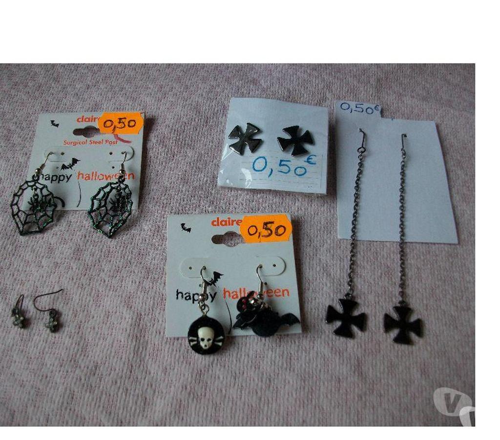 Bijoux occasion Bas-Rhin Bouxwiller - 67330 - Photos Vivastreet Bijoux pacotille "Rebelles" et "Tête de Mort"