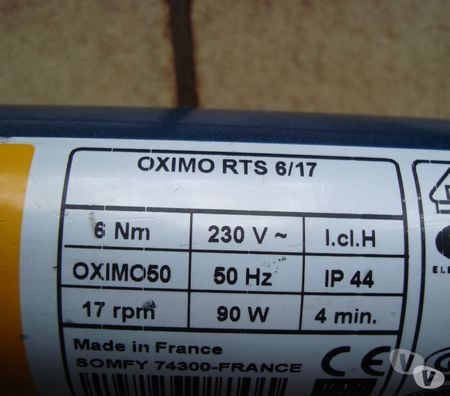 Loiret Orleans - Photos Vivastreet Moteurs volet Roulant SIMU et SOMFY FILAIREet RTS