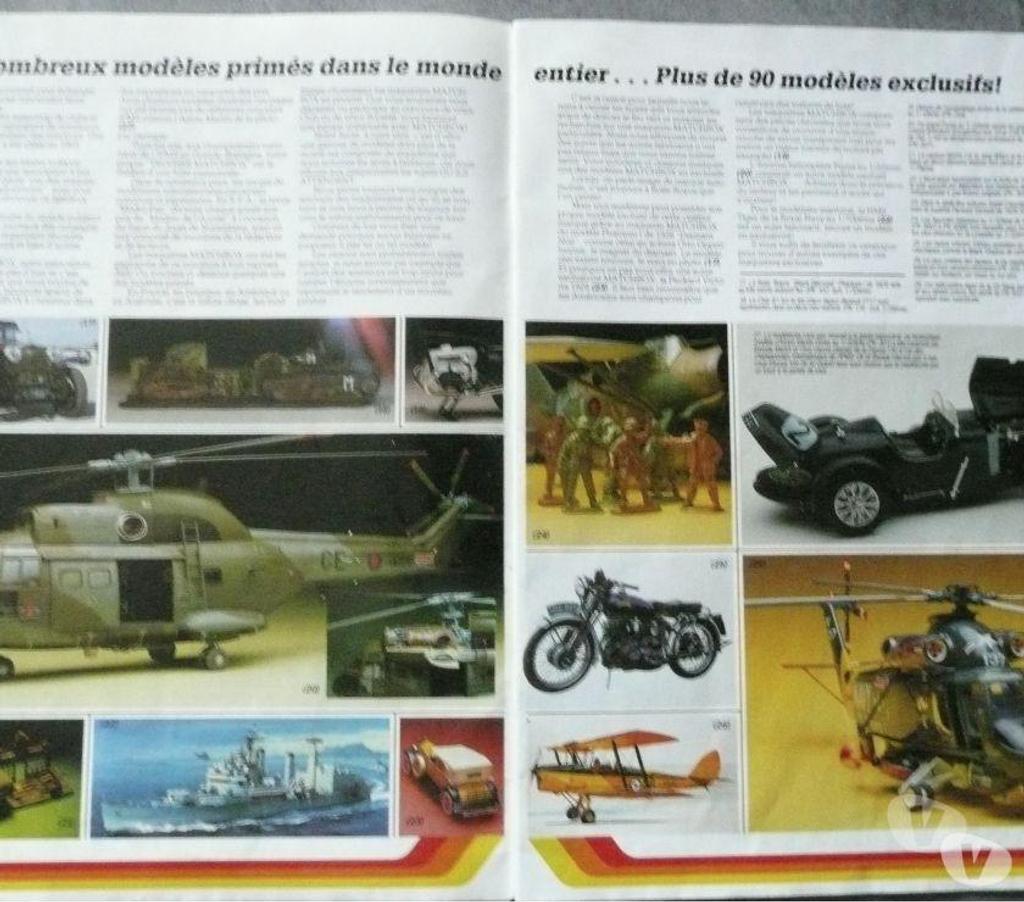 Collection Seine-et-Marne Meaux - 77100 - Photos Vivastreet Catalogue MATCHBOX 1986 (Maquettes)
