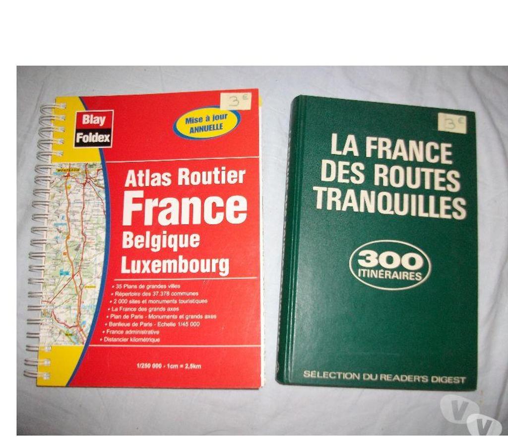 Livres occasion Bas-Rhin Bouxwiller - 67330 - Photos Vivastreet Atlas Routiers et Cartes Routières France et Internationales