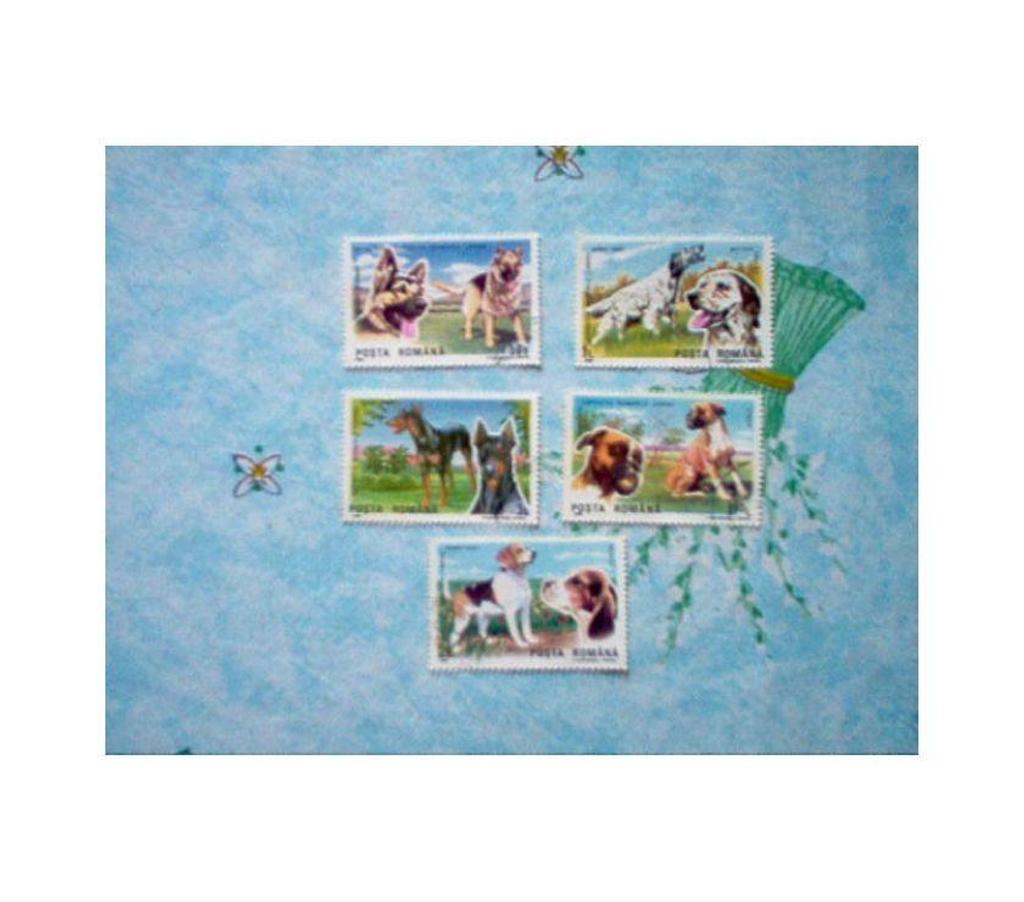 Collection Aisne Boue - 02450 - Photos Vivastreet LOT TIMBRES CHIENS. 