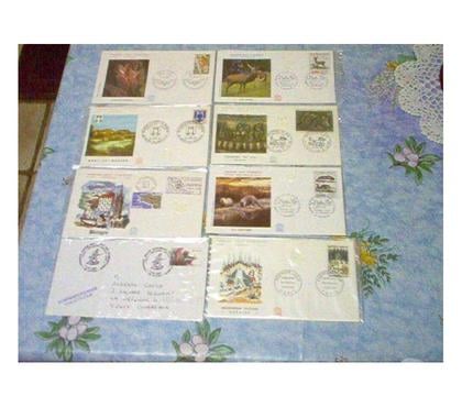 Collection Boue Aisne - Photos Vivastreet LOT 8 ENVELOPPES 1ER JOUR ''''