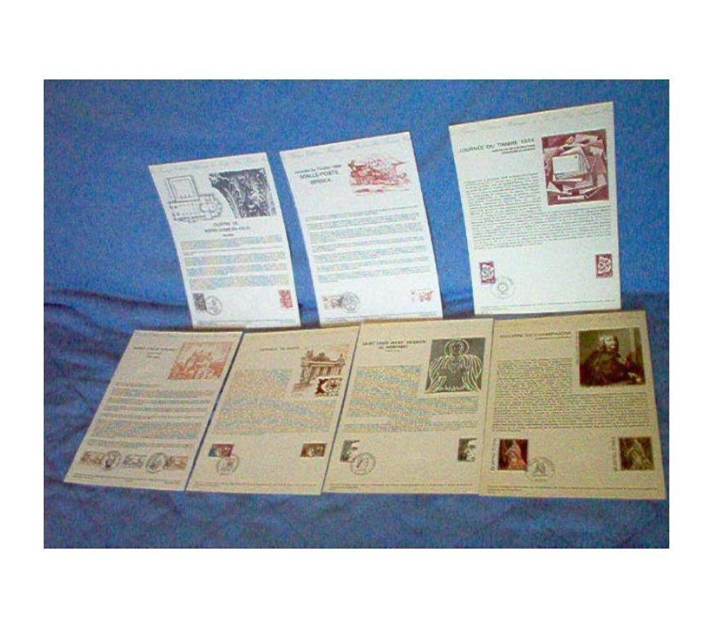 Collection Aisne Boue - 02450 - Photos Vivastreet lot documents officiels philatéliques de la poste 