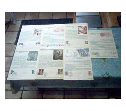 Collections Boue Aisne - Photos Vivastreet lot documents officiels philatéliques de la poste