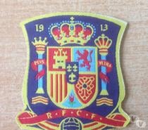 Écussson équipe nationale d' espagne 7,5x6,5 cm rfcf