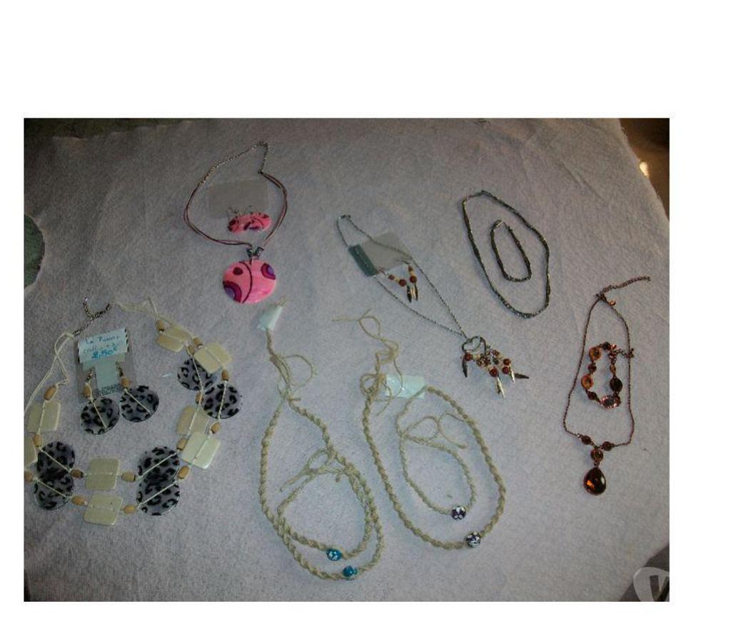 Bijoux occasion Bas-Rhin Bouxwiller - 67330 - Photos Vivastreet Bijoux Fantaisie (boucles d'oreilles, colliers, bracelets..)