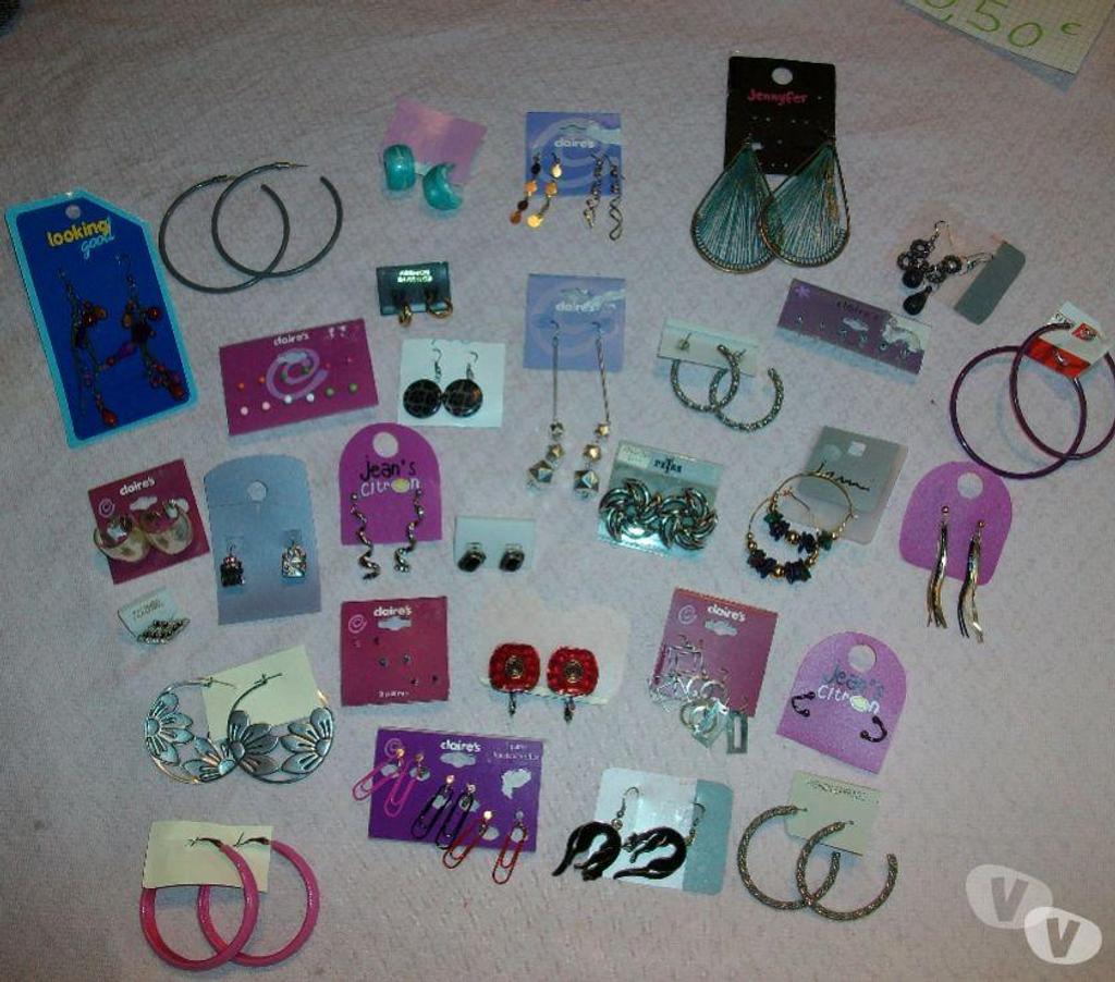 Bijoux occasion Bas-Rhin Bouxwiller - 67330 - Photos Vivastreet Bijoux Fantaisie (boucles d'oreilles, colliers, bracelets..)