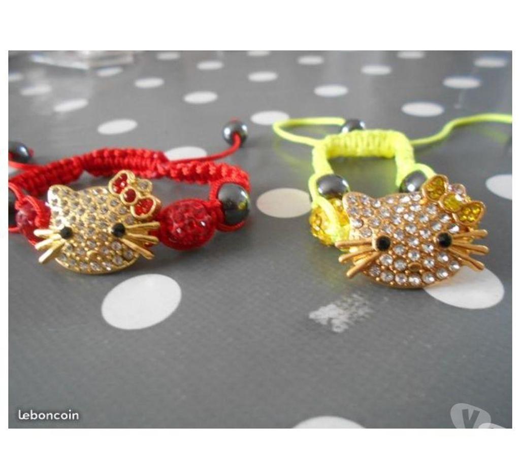 Bijoux occasion Marne Courcy - 51220 - Photos Vivastreet bracelet chat hello kitty