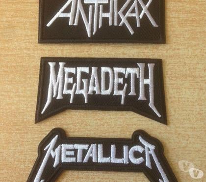 Collections Carnon Hérault - Photos Vivastreet lot 3 écusson brodé anthrax megadeth metallica