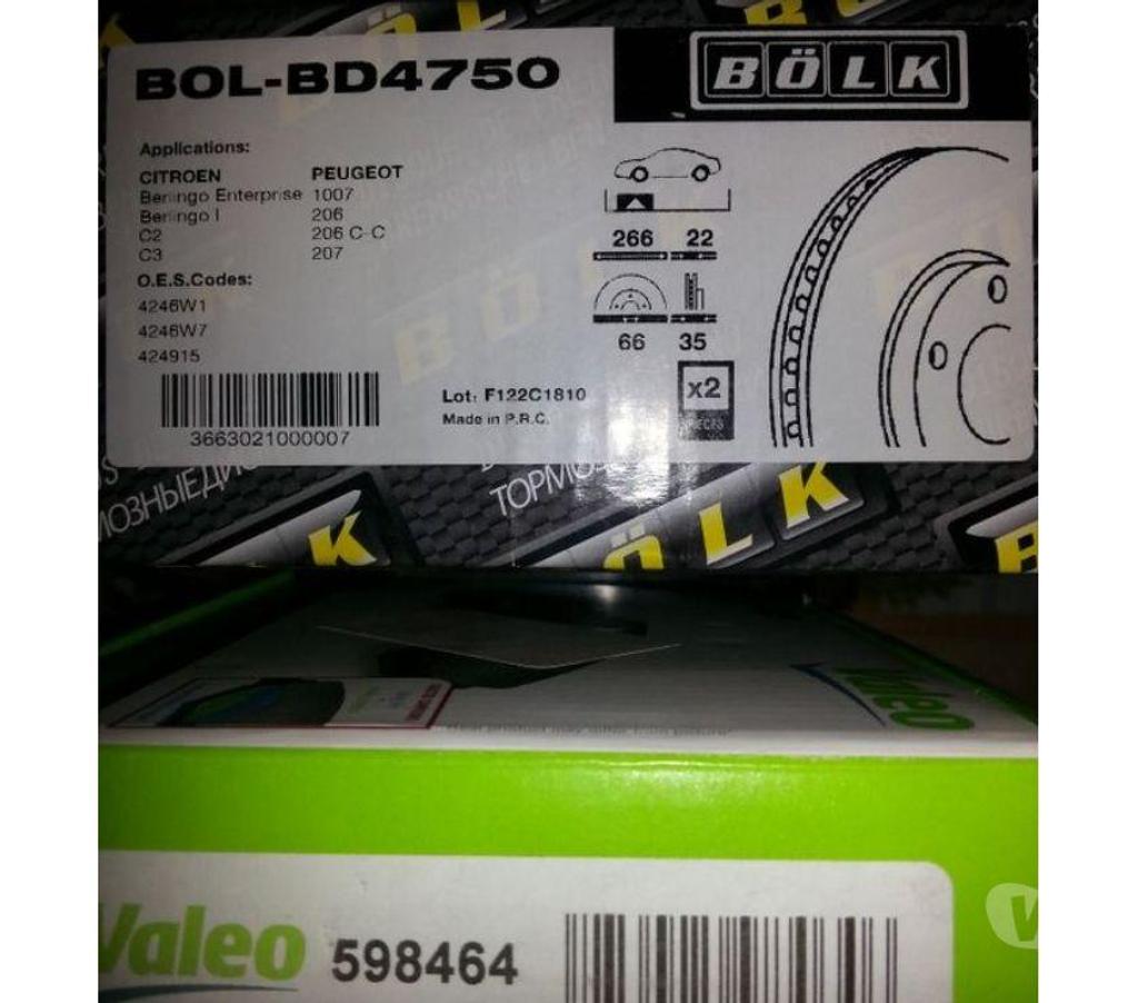 Pièces et services auto Seine-et-Marne Montceaux les Provins - 77151 - Photos Vivastreet peugeot 206 disque et plaquette