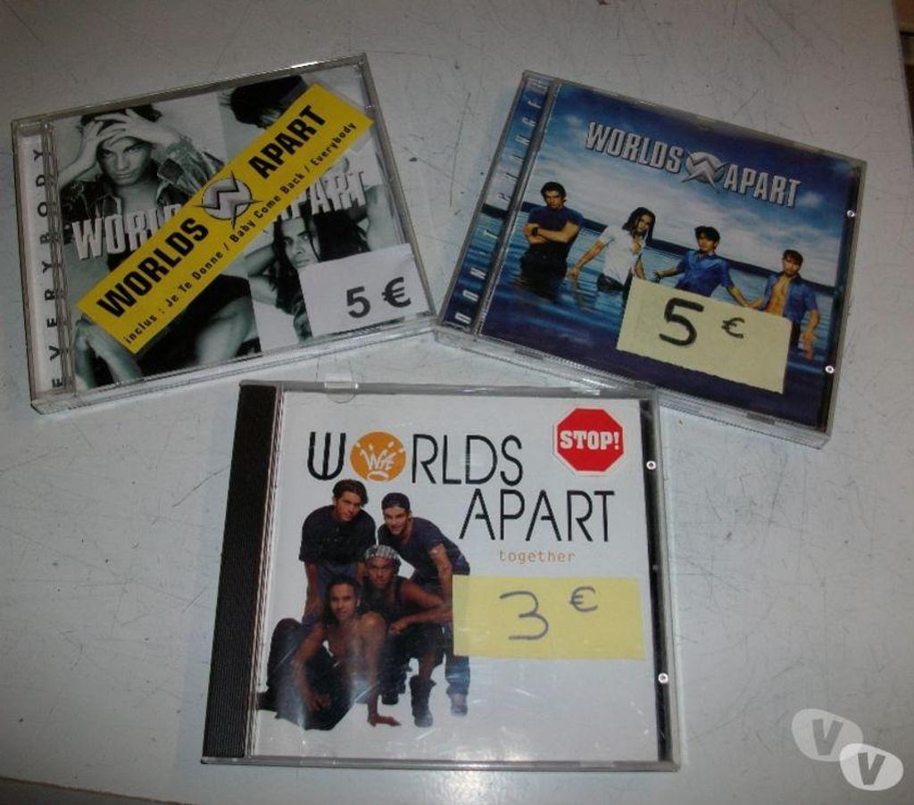 DVD occasion Bas-Rhin Bouxwiller - 67330 - Photos Vivastreet K7 Vidéos et CD des Worlds Apart