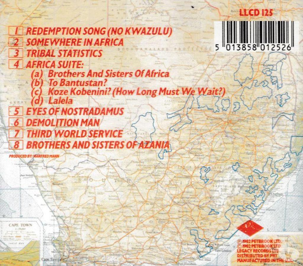 CDs Hauts-de-Seine Antony - 92160 - Photos Vivastreet CD Manfred Mann’s Earth Band Somewhere In Africa