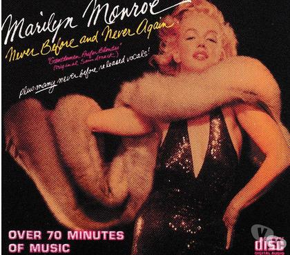 CDs Antony Hauts-de-Seine - Photos Vivastreet CD Marilyn Monroe Never Before And Never Again
