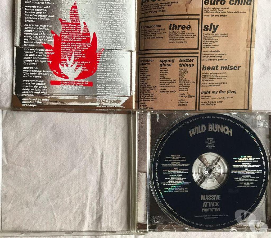 CDs Hauts-de-Seine Antony - 92160 - Photos Vivastreet CD Massive Attack Protection