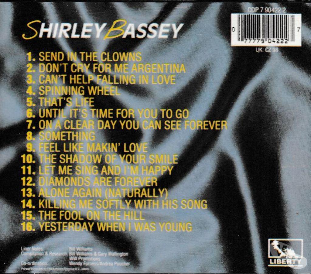 CDs Hauts-de-Seine Antony - 92160 - Photos Vivastreet CD Shirley Bassey Let Me Sing And I'm Happy
